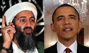 أوباما وبن لادن